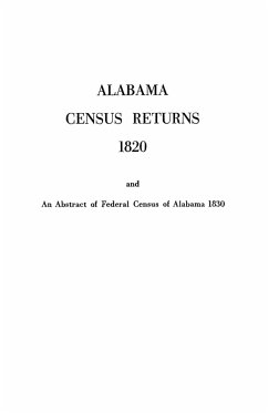 Alabama Census Returns 1820 - Genealogical Publishing