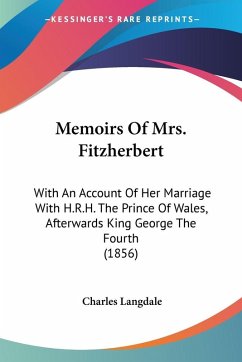 Memoirs Of Mrs. Fitzherbert