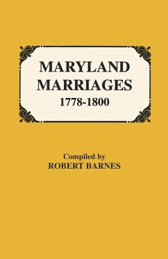 Maryland Marriages 1778-1800 - Barnes, Robert W.