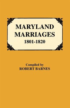Maryland Marriages 1801-1820 - Barnes, Robert W.