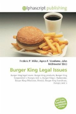 Cover Burger King Legal Issues