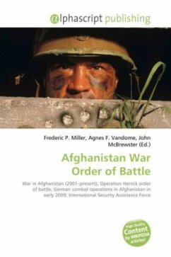 Afghanistan War Order of Battle