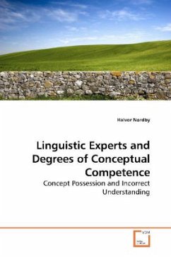 Linguistic Experts and Degrees of Conceptual Competence - Nordby, Halvor