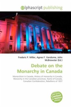 Debate on the Monarchy in Canada