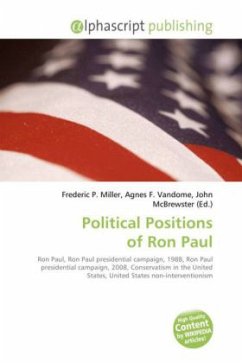 Political Positions of Ron Paul