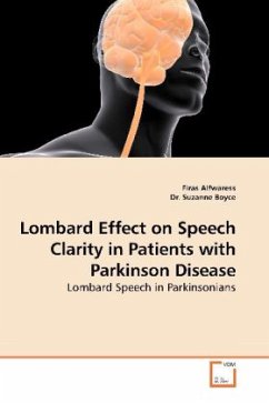 Lombard Effect on Speech Clarity in Patients with Parkinson Disease - Alfwaress, Firas