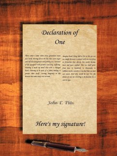 Declaration of One - Pitts, John E.