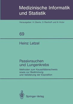 Cover Passivrauchen und Lungenkrebs