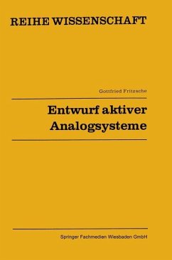 Entwurf aktiver Analogsysteme - Fritzsche, Gottfried