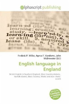 English language in England