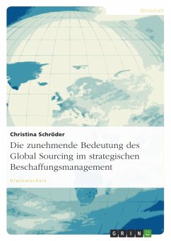 Die zunehmende Bedeutung des Global Sourcing im strategischen Beschaffungsmanagement - Schröder, Christina