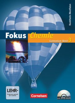 Cover Fokus Chemie - Gymnasium Nordrhein-Westfalen G8 - Band 3 / Fokus Chemie, Gymnasium Nordrhein-Westfalen Bd.3