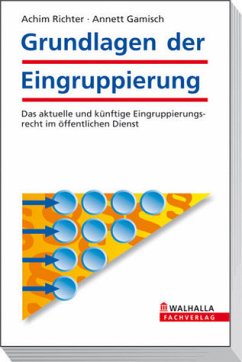 Grundlagen der Eingruppierung Das aktuelle und künftige Eingruppierungsrecht im öffentlichen Dienst; Walhalla Rechtshilfen - Richter, Achim und Annett Gamisch