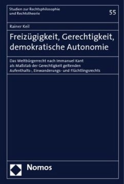 Cover Freizügigkeit, Gerechtigkeit, demokratische Autonomie
