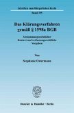 Das Klärungsverfahren gemäß 1598a BGB.