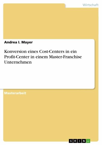 Konversion eines Cost-Centers in ein Profit-Center in ...