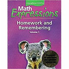 Math Expressions: Hmewk&rembr Consm L1 V1