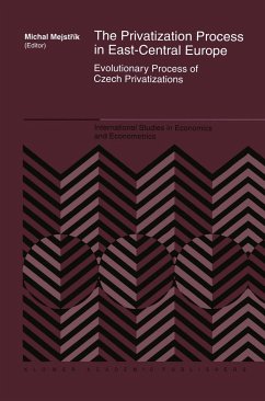 The Privatization Process in East-Central Europe - Mejstr¡k, Michal (Hrsg.)