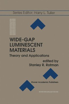 Wide-Gap Luminescent Materials: Theory and Applications - Rotman, Stanley R. (Hrsg.)