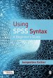 Using SPSS Syntax - Bild 1