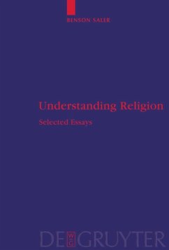 Understanding Religion - Saler, Benson