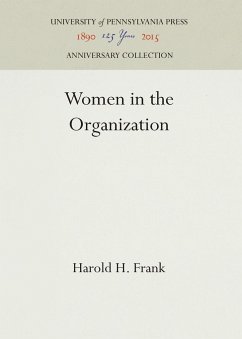 Women in the Organization - Frank, Harold H.