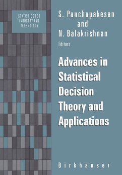 Advances in Statistical Decision Theory and Applications - Panchapakesan