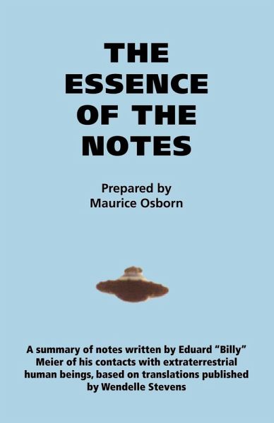The Essence of the Notes The Essence of the Notes