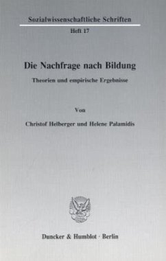 Cover Die Nachfrage nach Bildung.