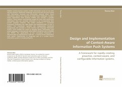 Design and Implementation of Context-Aware Information Push Systems - Beer, Thomas