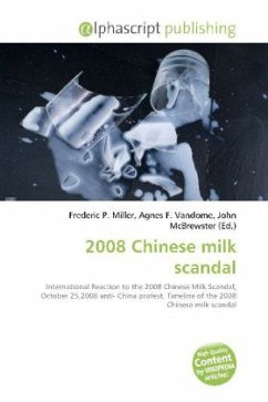 Cover 2008 Chinese milk scandal