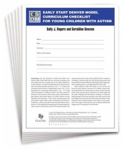 Early Start Denver Model Curriculum Checklist for Young Children with Autism, Set of 15 Checklists, Each a 16-Page Two-Color Booklet - Rogers, Sally J.; Dawson, Geraldine