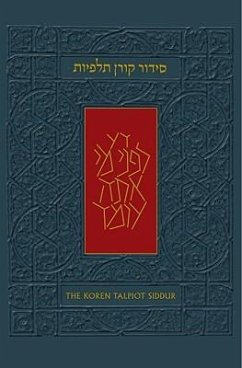 The Koren Talpiot Siddur: A Hebrew Prayerbook with English Instructions, Ashkenaz