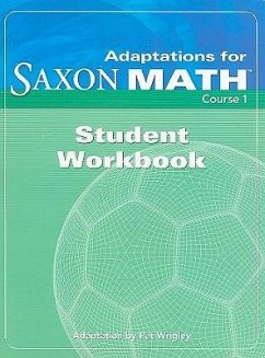 Adaptations Student Workbook - Saxpub