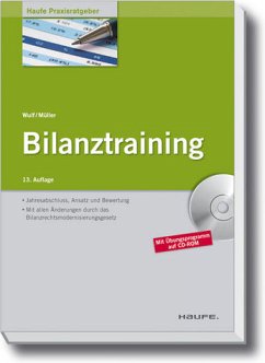 Cover Bilanztraining: Mit allen Änderungen durch das Bilanzrechtsmodernisierungsgesetz (BilMoG) von Inge Wulf (Autor), Stefan Müller (Autor)