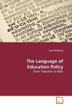 The Language of Education Policy - Mulderrig, Jane