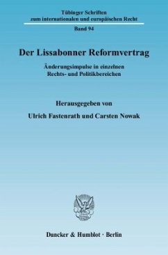 Cover Der Lissabonner Reformvertrag.