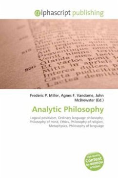 Analytic Philosophy