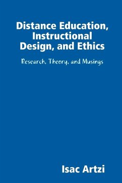 Cover Distance Education, Instructional Design, and Ethics