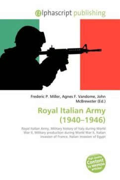Royal Italian Army (1940 - 1946 )