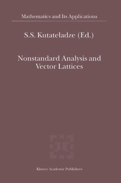 Nonstandard Analysis and Vector Lattices - Kutateladze, S S