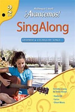 Sing-Along Grammar & Vocabulary Songs Audio CD with Booklet Level 2 - Ml