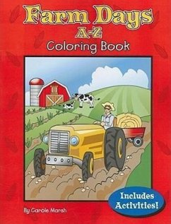Farm Days A-Z Coloring Book - Marsh, Carole