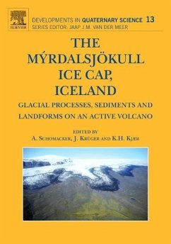 The Myrdalsjokull Ice Cap, Iceland