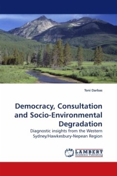 Democracy, Consultation and Socio-Environmental Degradation - Darbas, Toni