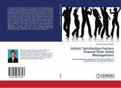 Artists' Satisfaction Factors Toward Their Artist Management