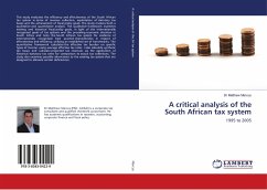 A critical analysis of the South African tax system