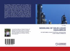 MODELING OF SOLID-LIQUID EQUILIBRIUM