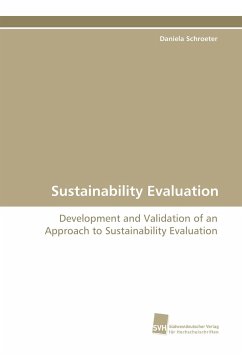 Sustainability Evaluation - Schroeter, Daniela