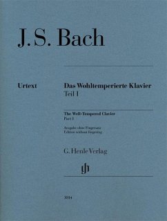 Das Wohltemperierte Klavier Teil I BWV 846-869 - Bach, Johann Sebastian